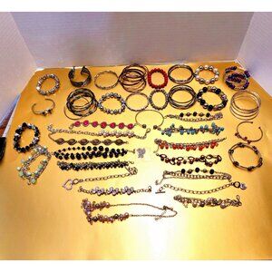 Paparazzi 77 Piece Lot Some New - Some Worn Once